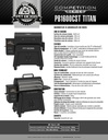 Pit Boss - 1600CST TITAN