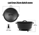 Pit Boss - SET DE 6 CASSEROLES EN FONTE - Starter Kit