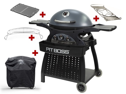 [60718] Pit Boss - Sportsman 3 Kit- 30mb (Includes: 10755 / 31915 / 40417 / 40419 / 40421 / 40423)