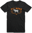 [40574] Pit Boss - Grilling Master T-Shirt, Black - Men's XXL 