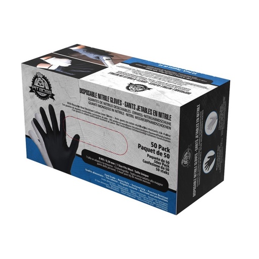 [41073] PIT BOSS - NEW! Pit Boss 50 pcs Gants en Nitrile et 2 Gants protection cotton